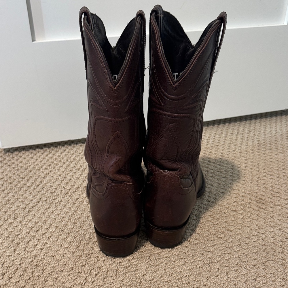 Tecovas men’s Dark Brown Cartwright Boots 12 wide - Picture 7 of 9